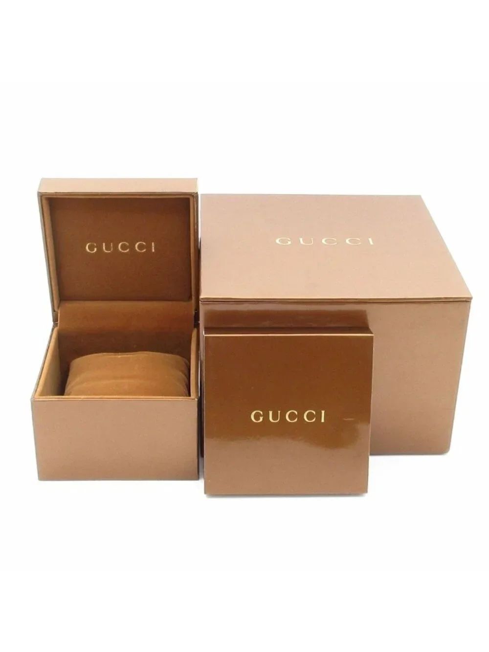 Gucci Watch G Diamond Bezel White Shell